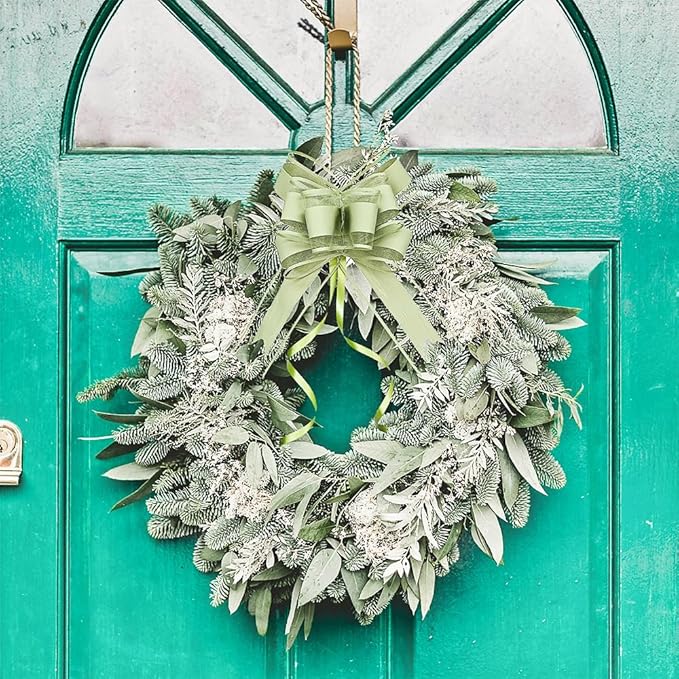 WEWILUCK Bows for Gift Wrapping, Sage Green Gift Bow for Presents, Gift Baskets - Image 8