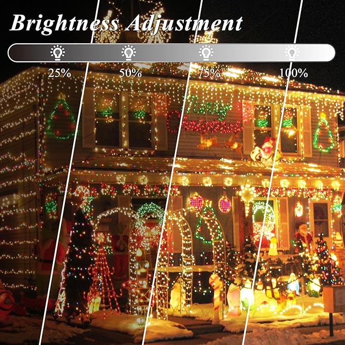 164FT 500LED Christmas Lights Color Changing, 35 Colors String Lights - Image 7