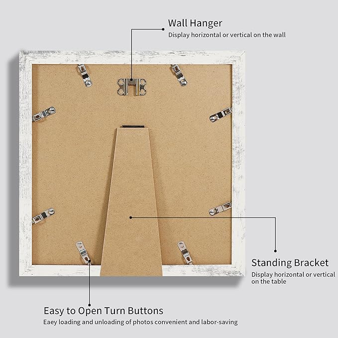 12x12 Picture Frame Set of 4 - Image 5