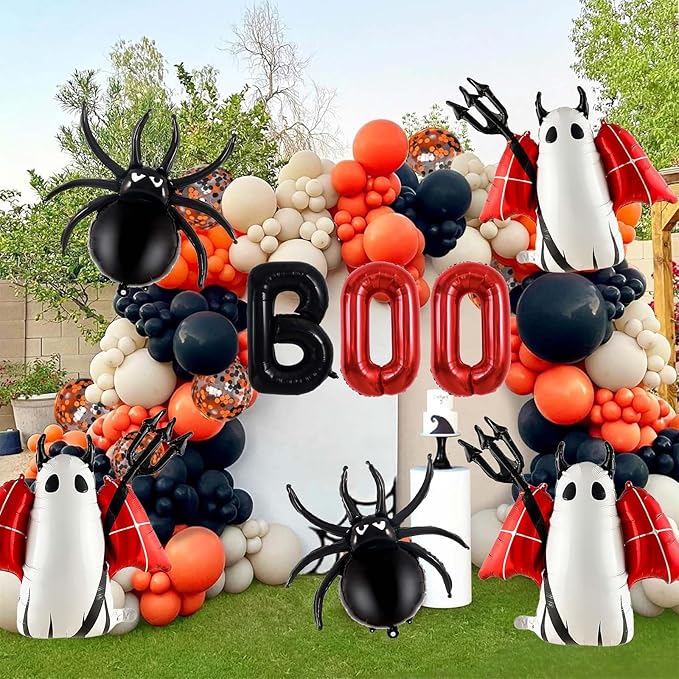 Halloween Balloons Decorations, Spider Foil Balloon - Image 5