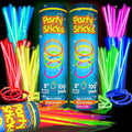 PartySticks Ultra Bright Glow Sticks Bulk Party Supplies 200 Pack by PartySticks