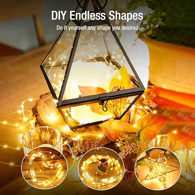 6 Pack Fairy Lights Battery Operated - 7ft 20 Led Twinkle Lights 3 Modes - Image 3