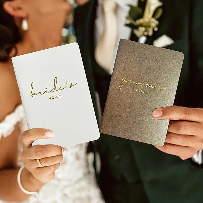 Vow Books His and Hers Wedding Vow Books Bride and Groom Vow Books Wedding - Image 6
