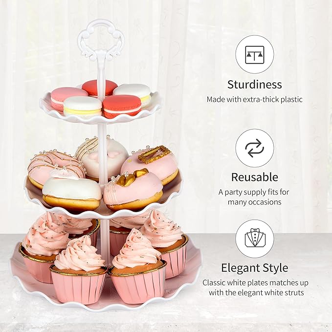 NWK 5 Piece Dessert Table Display Set - Image 3