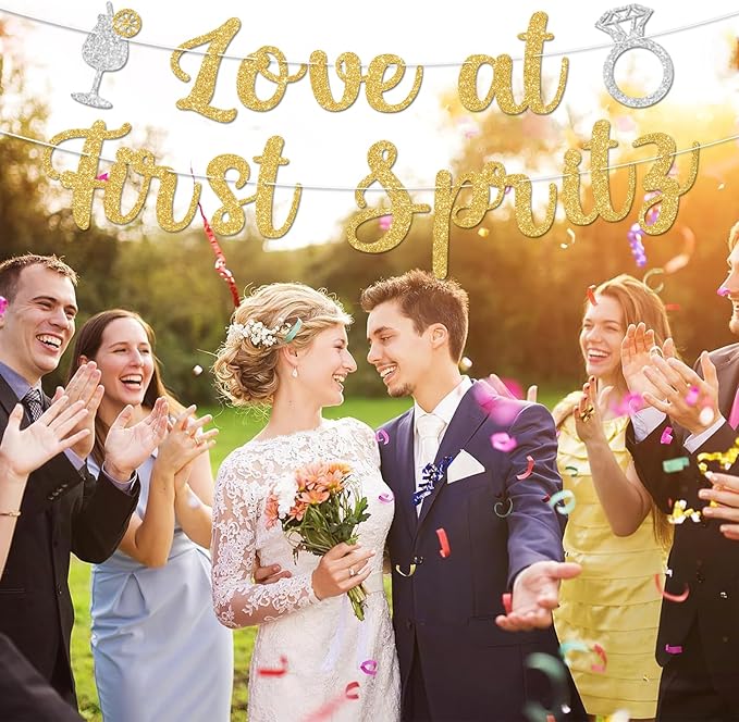 Love At First Spritz Wedding Banner - Image 5