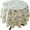 patdrea Designer Green French Table Cloth by Welcometopatdrea