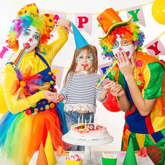 24 Pcs Party Blower Colorful Blowouts Noisemakers Birthday Blowouts Whistles - Image 4