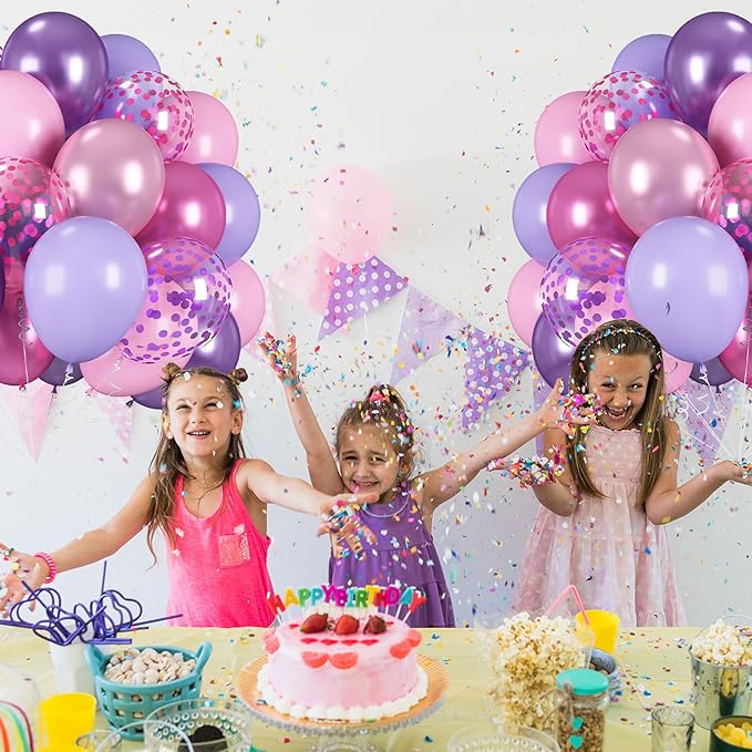 Pink and Purple Balloons - Image 7