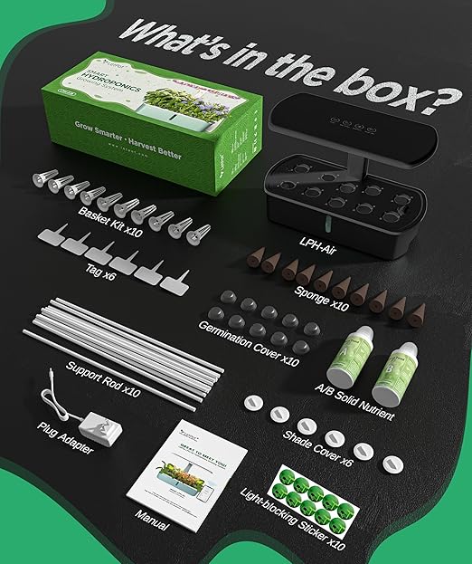 LETPOT LPH-Air Hydroponics Growing System Kits, APP & WiFi Controlled Smart - Image 7