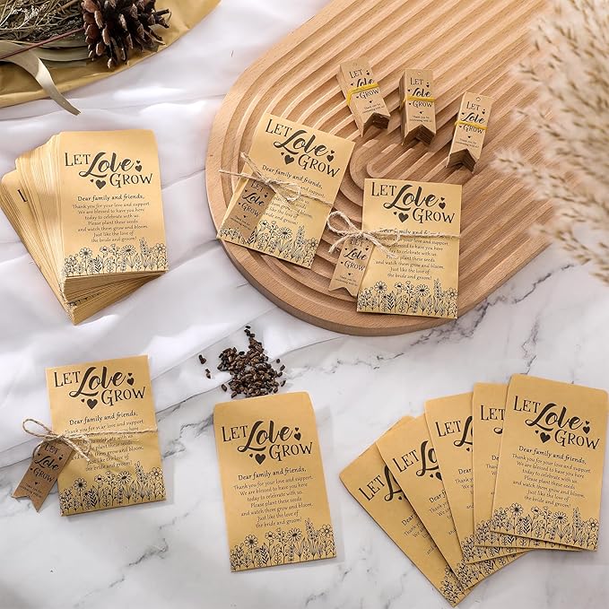 50 Sets Let Love Grow Wedding Favors - Image 6