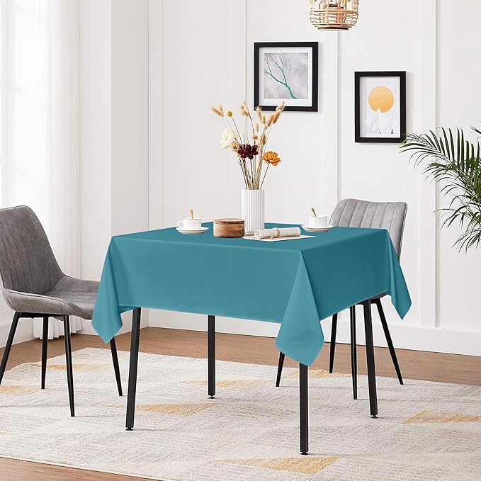 sancua Square Tablecloths 70x70 Inch, 2 Pack - Image 2