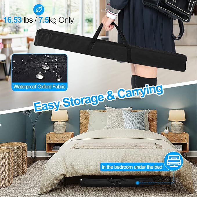FUDESY 8x8 ft Backdrop Banner Stand, Heavy Duty Adjustable Background Stand Kit - Image 5
