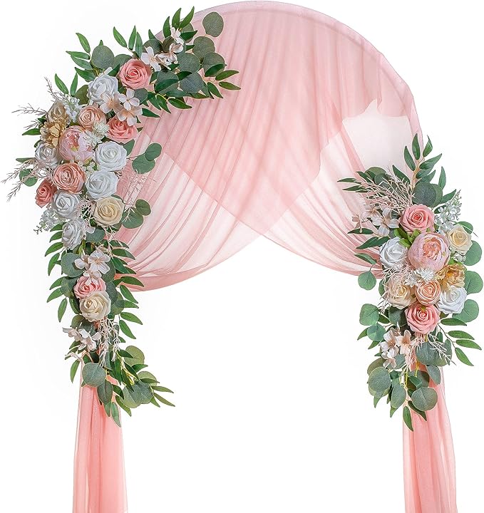 Wedding Arch Flowers, Artificial Flowers by Lisuun