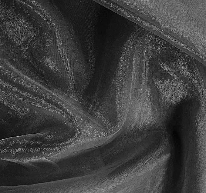 VDS Silver Gray Organza Fabric, 50 Yards Continuous, 45” Wide, Wedding Party - Image 3