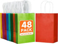 METAPRINT 48 Pcs Rainbow Paper Gift Bags by METAPRINT
