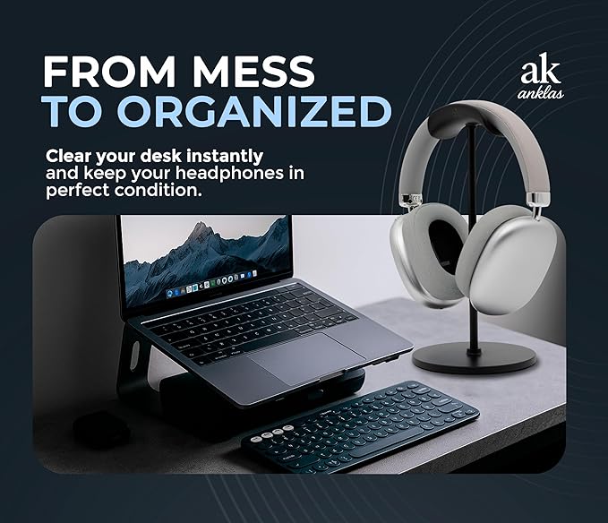 Headphone Stand for Desk – Premium & Minimalist Headset Holder - Image 4