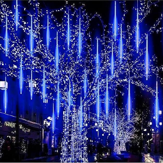 Dazzle Bright 1728 LED Christmas Light, Meteor Shower Rain Lights 11.8 Inch 48 - Image 6
