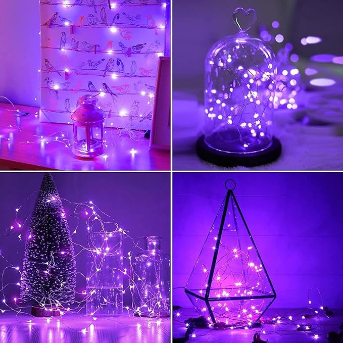 24 Pack LED Fairy Lights Battery Operated 7Ft 20Led Mini String Lights - Image 7