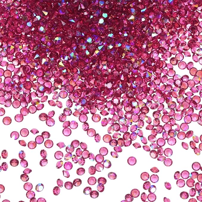 14400-Pack Acrylic Diamonds, 0.12 Inch/3mm Wedding Table Scatter Confetti by MMETERXITY