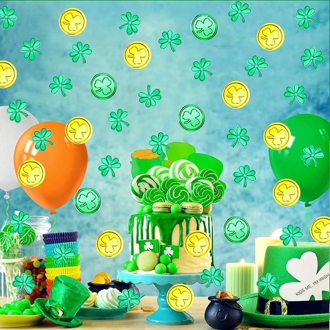 MARFOREVER St. Patrick's Day Shamrock Confetti - Image 10