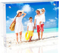 4x6 Inches Acrylic Picture Frames 1 Pack, Double Sided Magnetic Photo Frames by laapee
