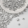 Silver Sprinkles for Cake Decorating, Star Candy Sugar, Mix Size, 150g/5.29oz by Joyvitas