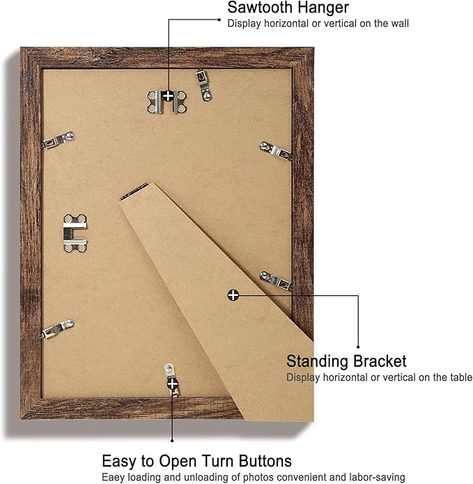 9x12 Picture Frame Set of 4 - Image 5