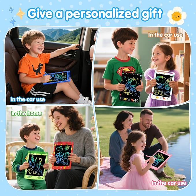Party Favor 10 Pack LCD Writing Tablet - Image 3