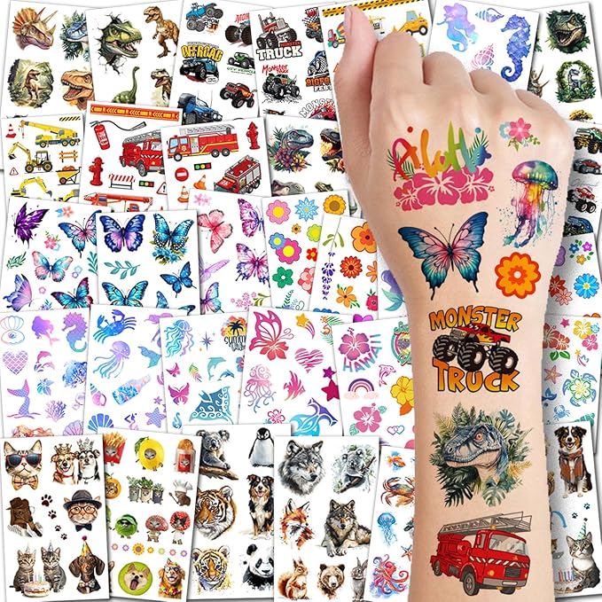 Temporary Tattoos for Kids by CHARLENT