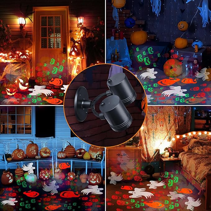 Halloween Lights Projector, Halloween Decorations Lighting Projector, - Image 8