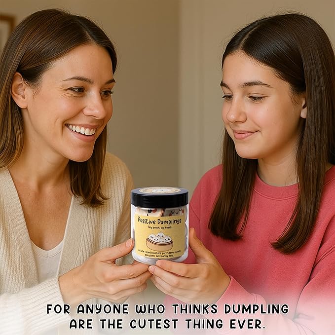 Positive Dumpling Jar – 60 Funny Emotional Uplifting Support Dumplings - Image 6
