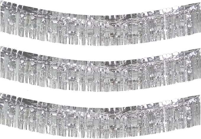 10 Feet Long Roll Foil Fringe Garland by Blukey