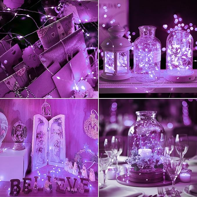 kolpop 12 Pack LED Fairy Lights Battery Operated, Mini Twinkle String Lights - Image 4