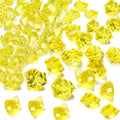 Fake Ice Cubes Fake Ice Rocks 1000PCS Acrylic Gems Gold Fake Crushed Ice Cubes by N