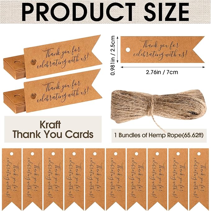 Fumete 50 Sets Wedding Coffee Party Favors - Image 3