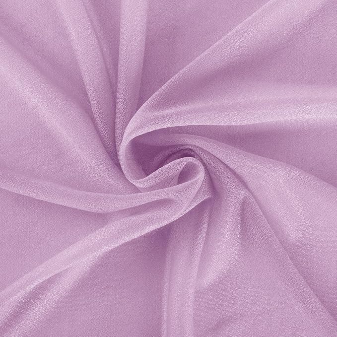 Lilac Purple Wedding Arch Draping Fabric 2 Panels 29" x 20 FT Wedding Drapes - Image 5