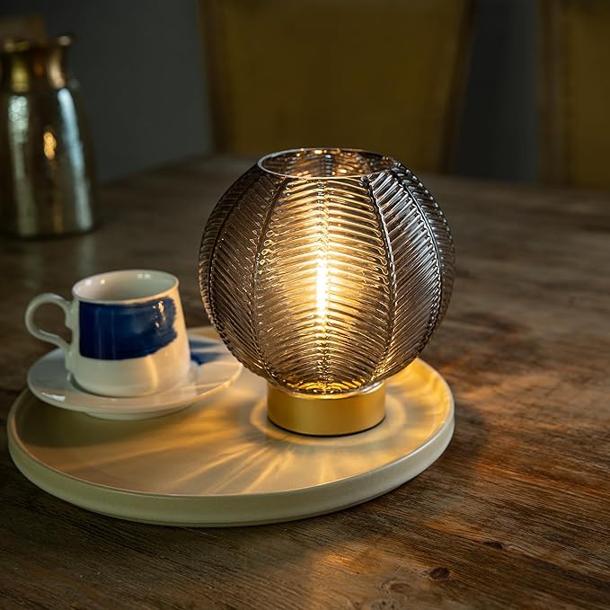 Battery Operated Lamp with Timer, Table Lamp Battery Powered, Small Cordless - Image 5