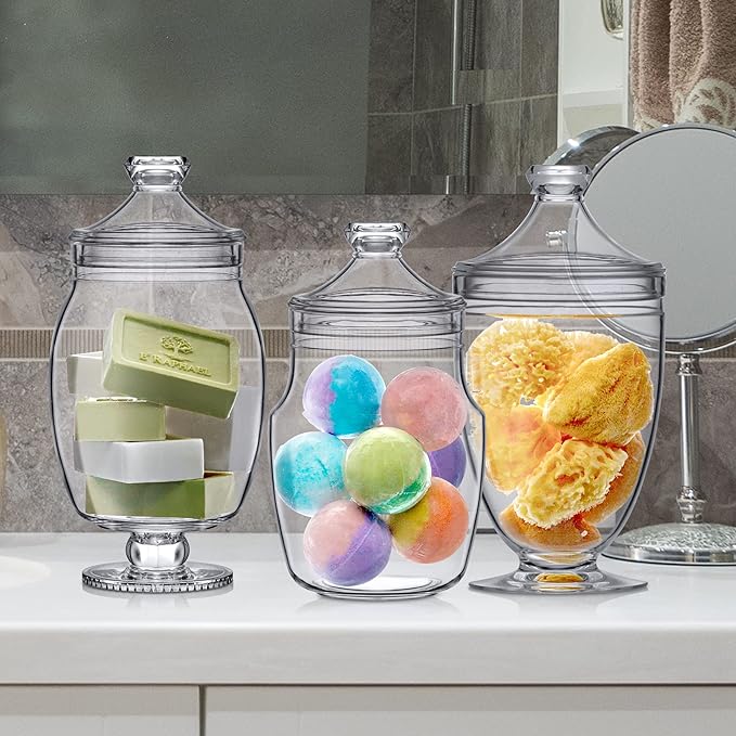 Amazing Abby - Keep - Acrylic Apothecary Jars, Plastic Jars - Image 5
