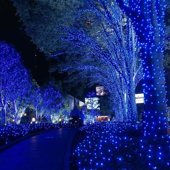 Toodour Solar Christmas Lights, 72ft 200 LED 8 Modes Outdoor Christmas String - Image 3