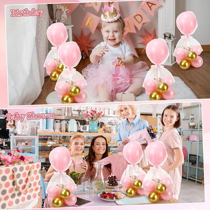 BBTO 8 Set Table Centerpieces Balloons Stand Kit - Image 3