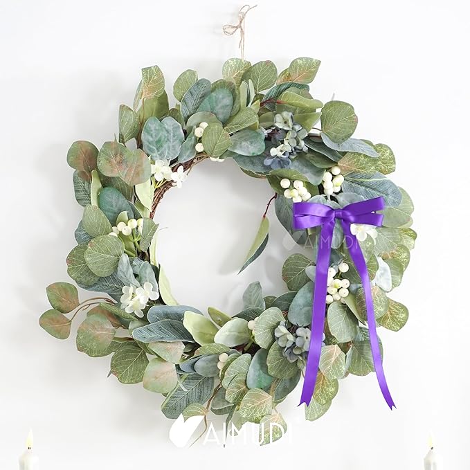 AIMUDI Purple Bows 5 × 10" Satin Bows - Image 8