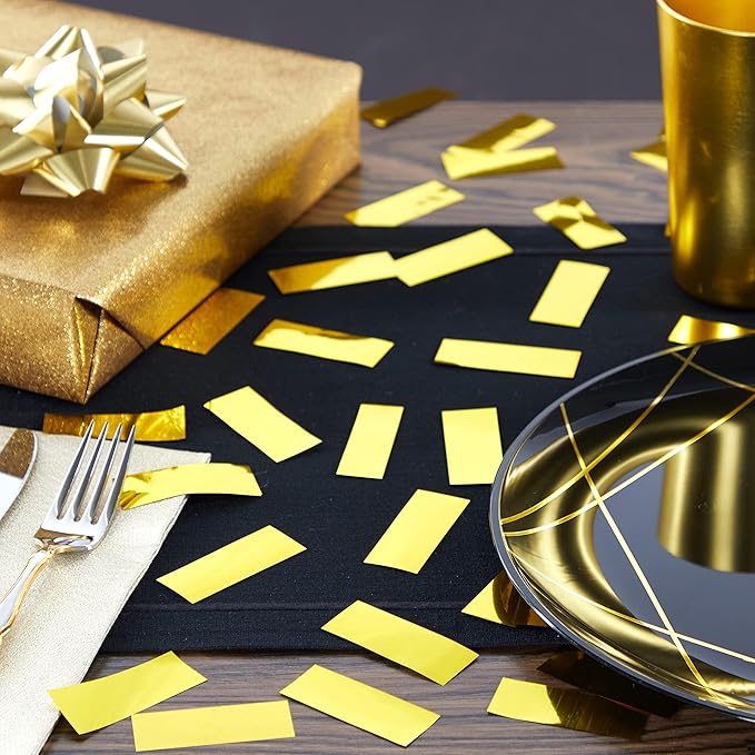 Shiny Metallic Confetti, Table Decorations, and More - Image 4