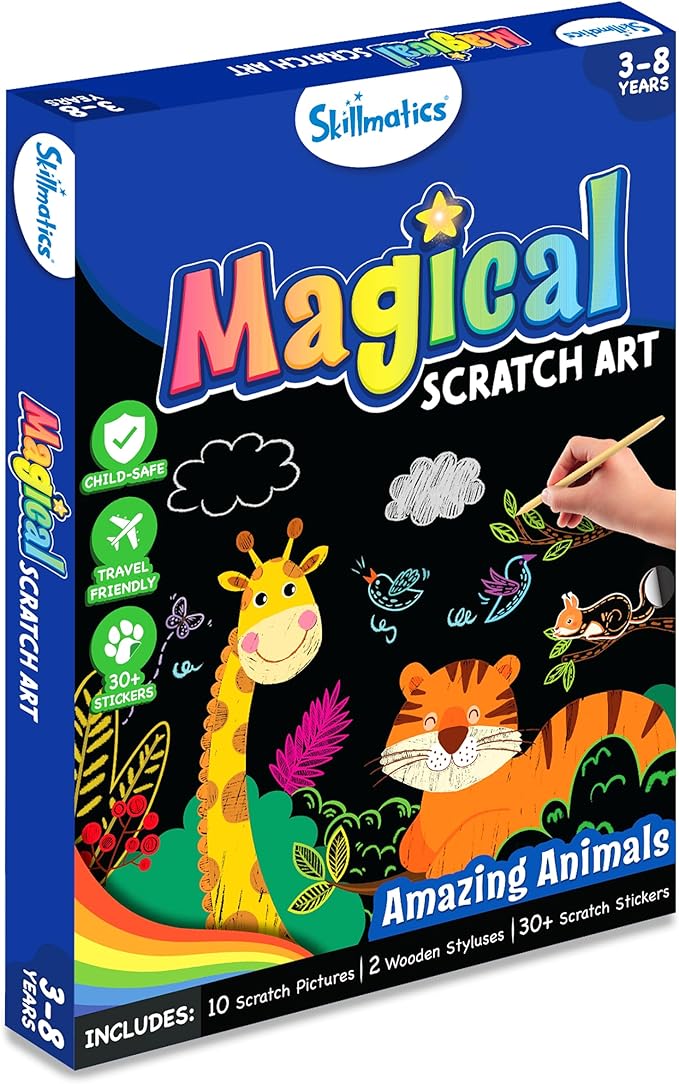 Skillmatics Scratch Art Book for Kids - Image 9