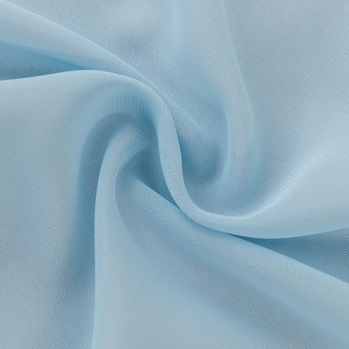 12Pack 9ft Chiffon Table Runner 14x108 Inch Sheer Romantic Table Runner - Image 6