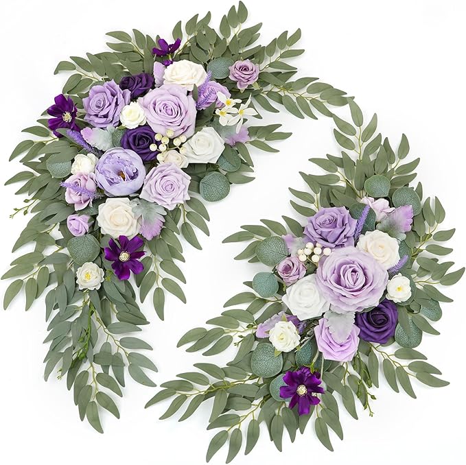 Artificial Wedding Arch Flowers Kit by WEIERYUE