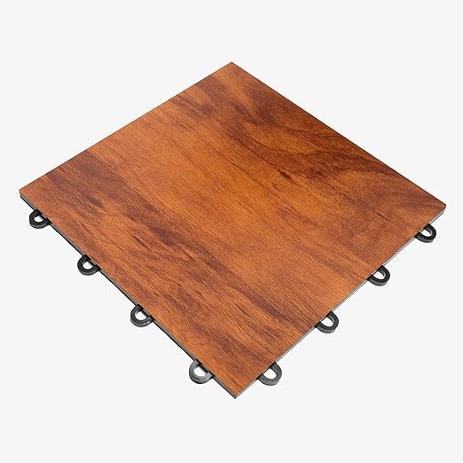 IncStores 3/8 Inch Thick Practice Dance Floor Tiles | Printed Plastic Dance - Image 7