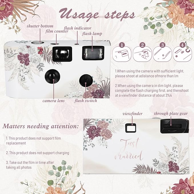 Zhengmy 10 Pack Disposable Camera Bulk - Image 3