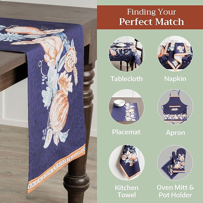 Maison d' Hermine Table Runner 100% Cotton Single Layer Table Runners 72 inches - Image 6