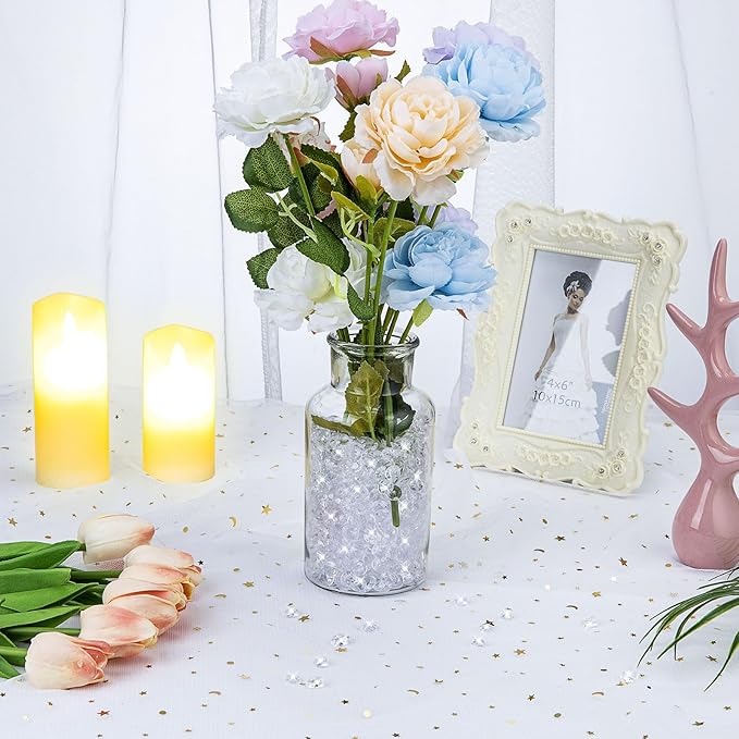 2000 pcs/Pack Wedding Table Scatter Confetti Crystals Acrylic Diamonds 8 mm - Image 4