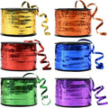 BEISHIDA 6 Assorted Colors Curling Ribbons Balloon String Ribbons by Beishida